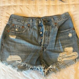 Levi jean shorts